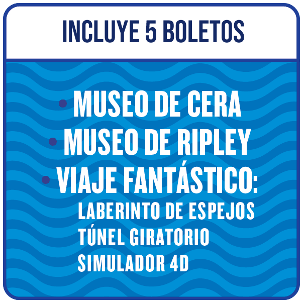 Veracruz - Paquete Cera, Ripley, Viaje Fantástico, Laberinto, Túnel, Simulador
